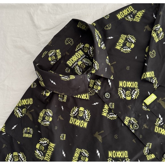Dixxon Flannel Company Other - Dixxon Flannel "The Frankenstein" Size Large Horror Party Shirt Short Sleeve